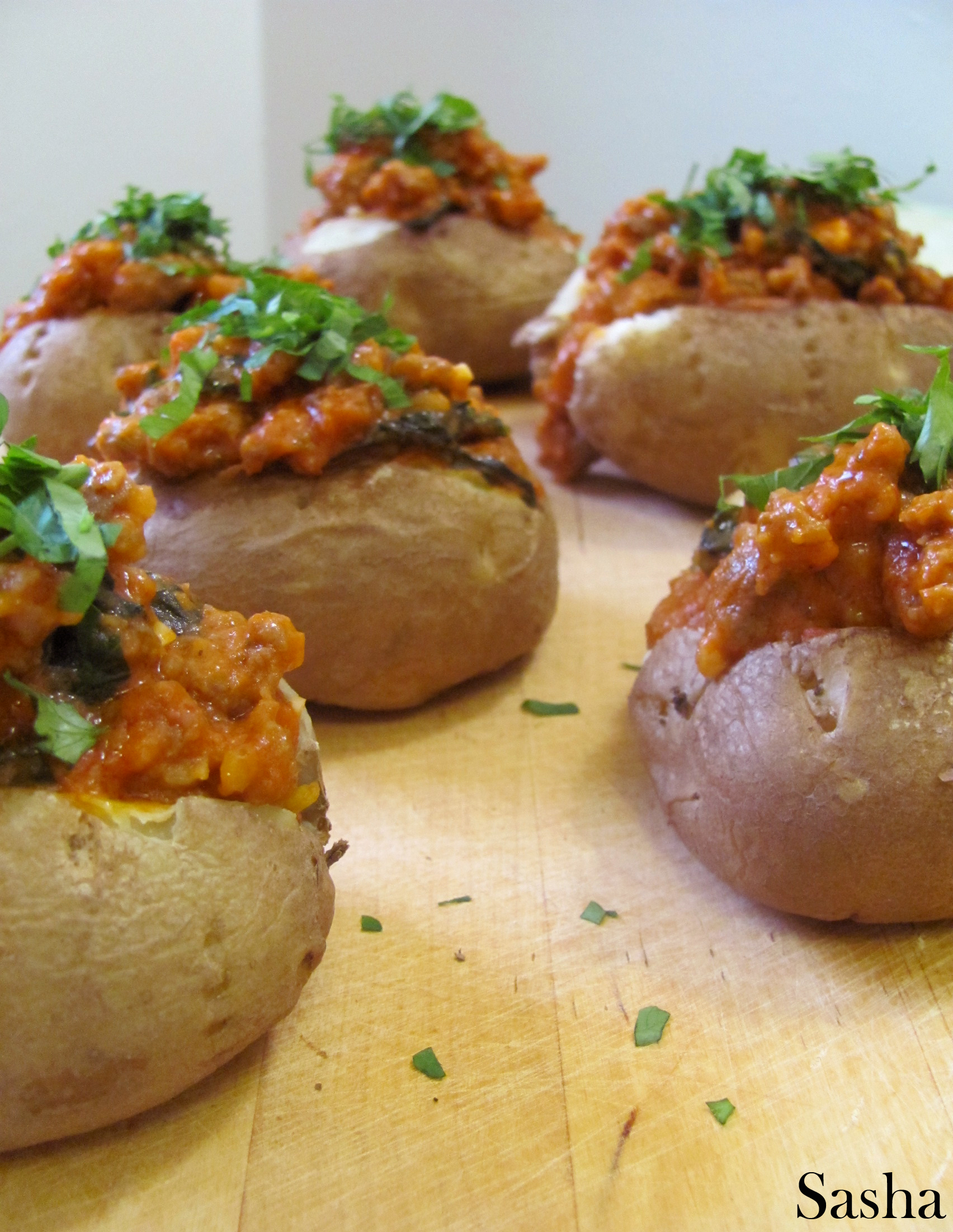 baked potatoes