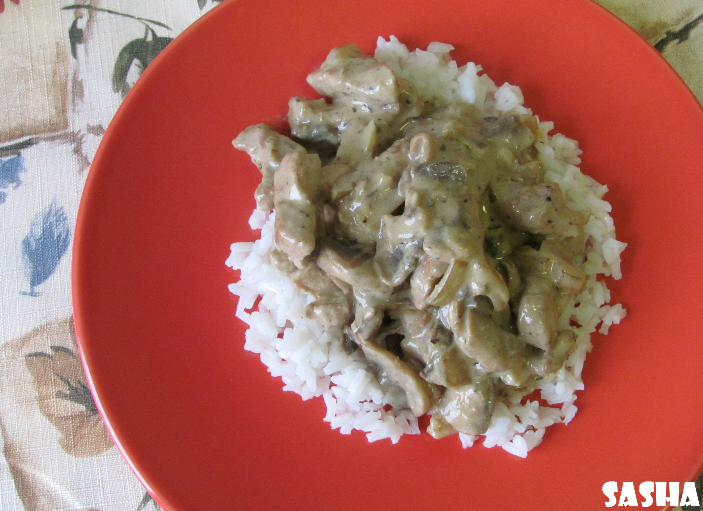 veal stroganoff