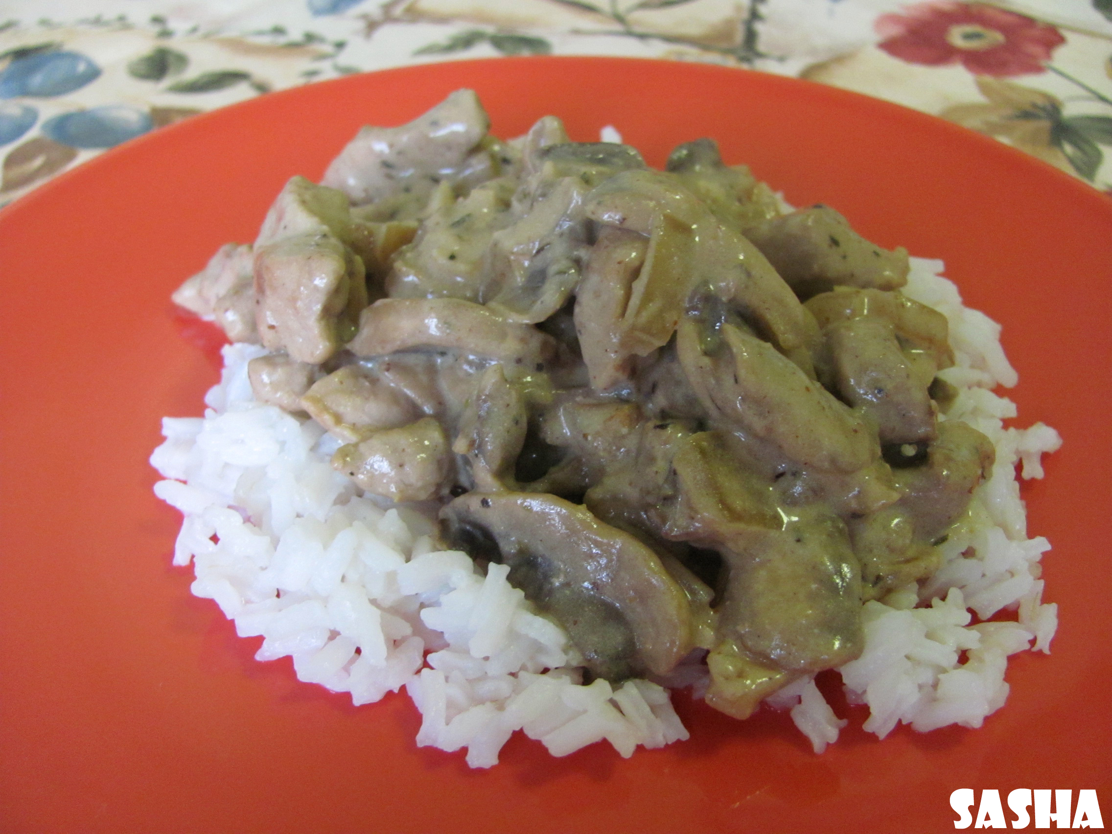 veal stroganoff
