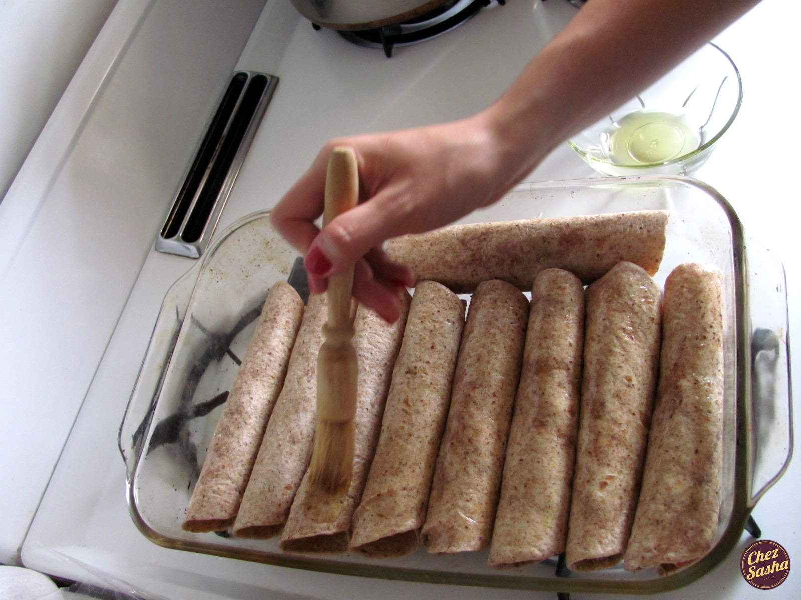 baked chicken tequitos