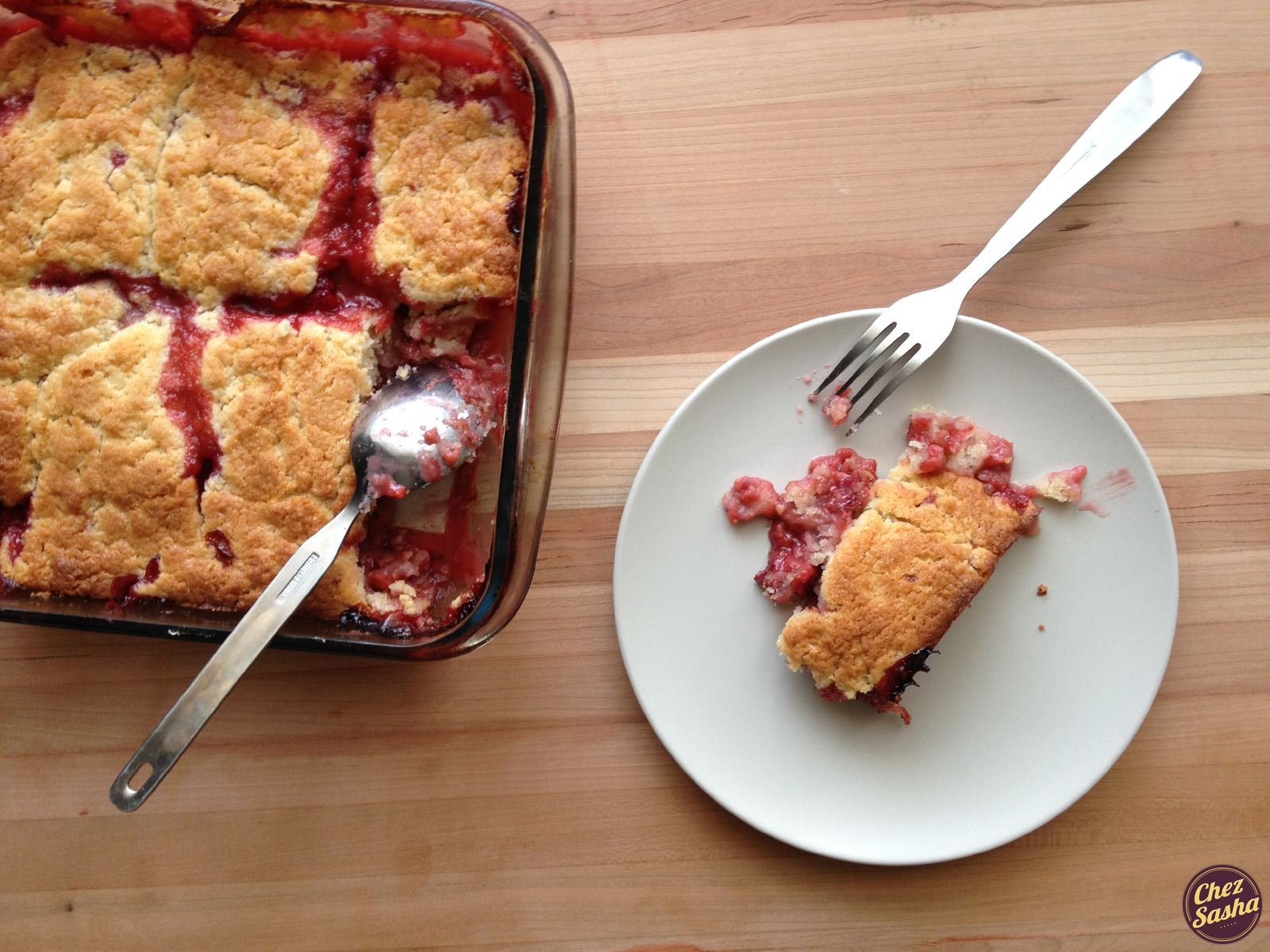 berry cobbler