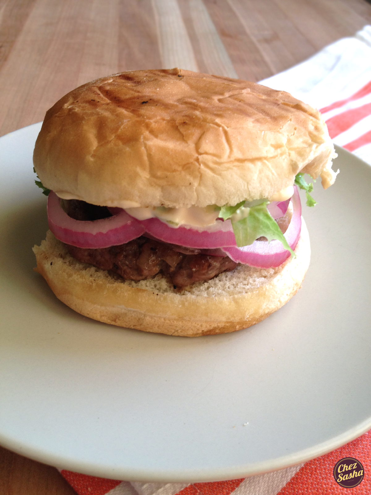 Lamb burgers