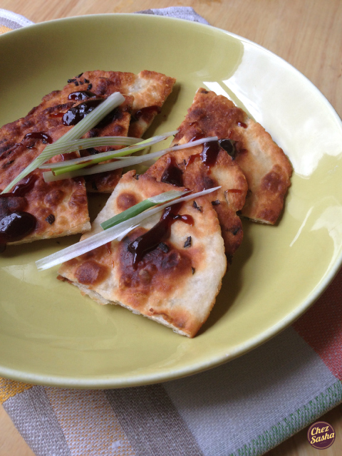 Chinese scallion pancakes