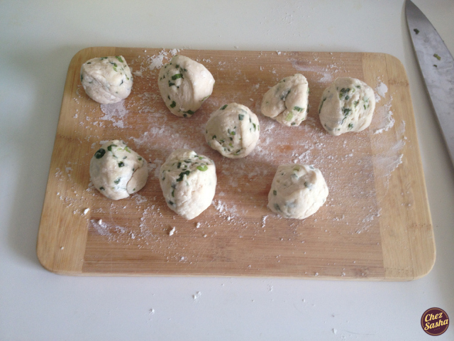 Chinese scallion pancakes