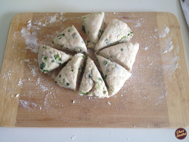 Chinese scallion pancakes