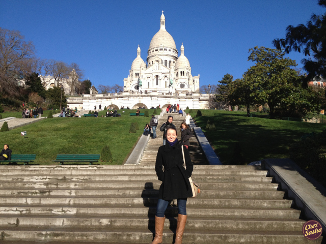 Me in front of Sacre-Coeur