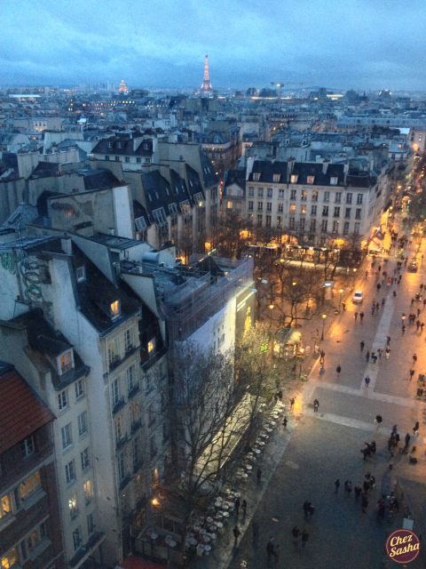 View from Centre Pompidou