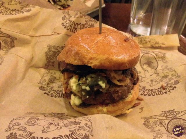 Bareburger NYC - ostrich 