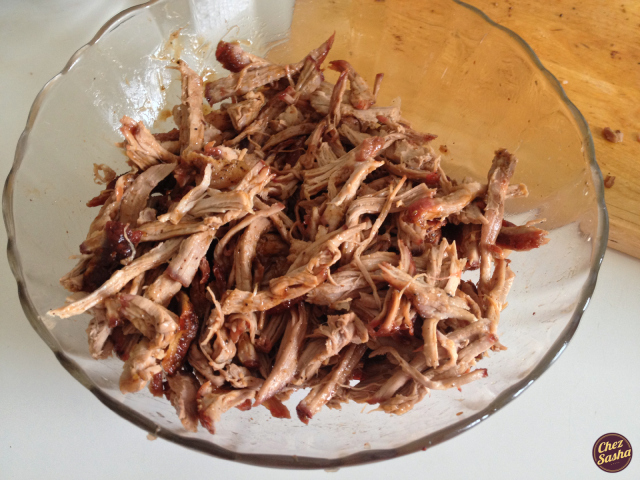 Pulled pork sandwiches