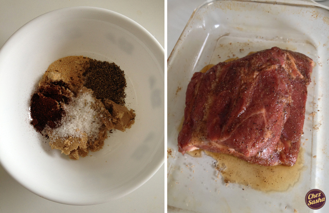 Pulled pork sandwiches