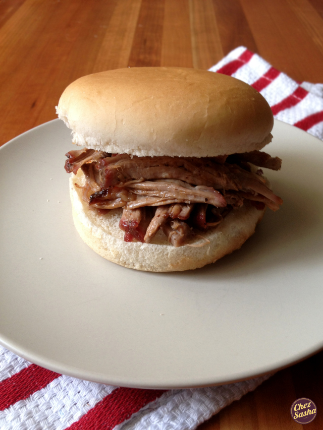 Pulled pork sandwiches