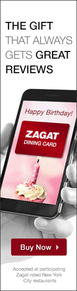 Zagat Dining Gift Card