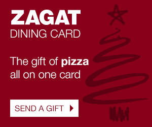 Zagat Dining Card Holiday 2013