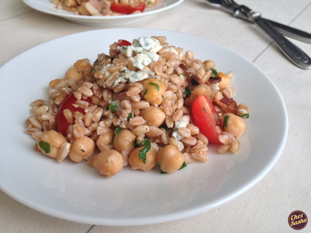 Farro salad