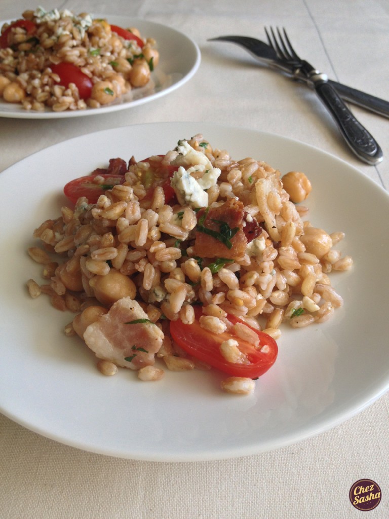 Farro salad 