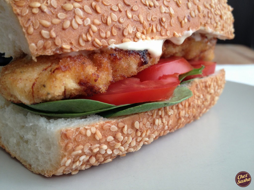 Chicken Schnitzel Sandwich