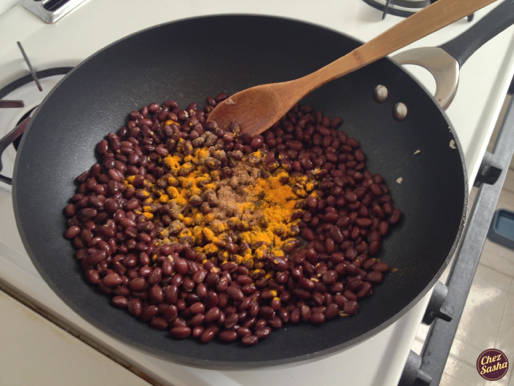 Spiced black bean quesadillas 