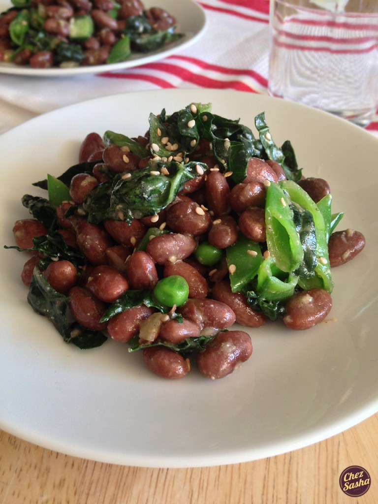 Bean-sugar-snap-pea-miso-dressing