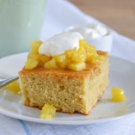 Pineapple-rum-cake